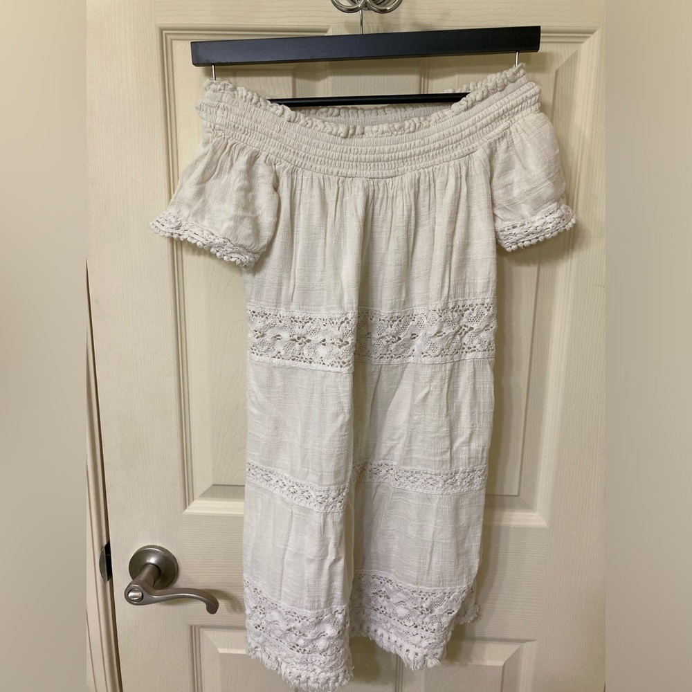 Off the shoulder summer dress